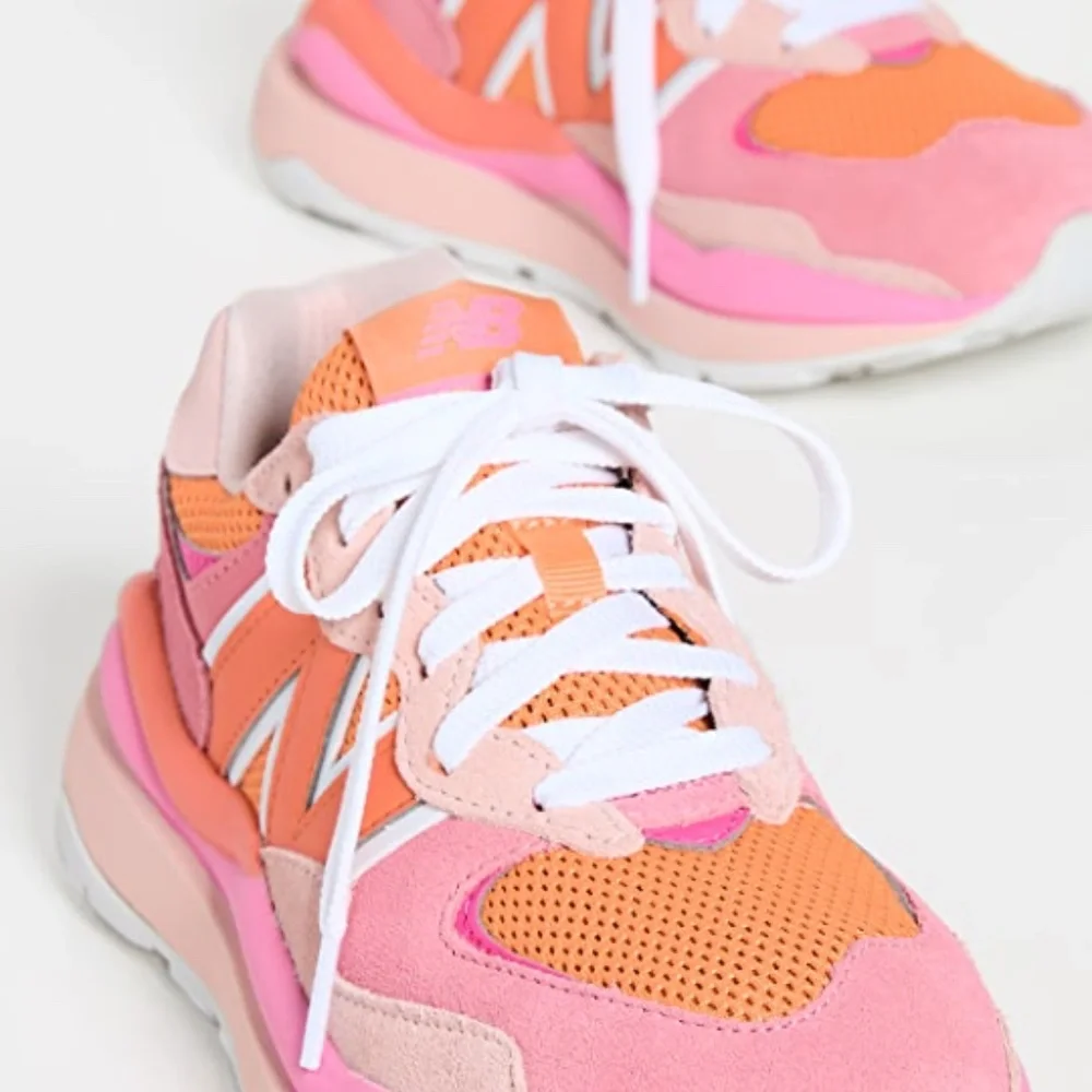 New Balance 5740 Sneakers Pink Orange Sneakers - Picture 6 of 7